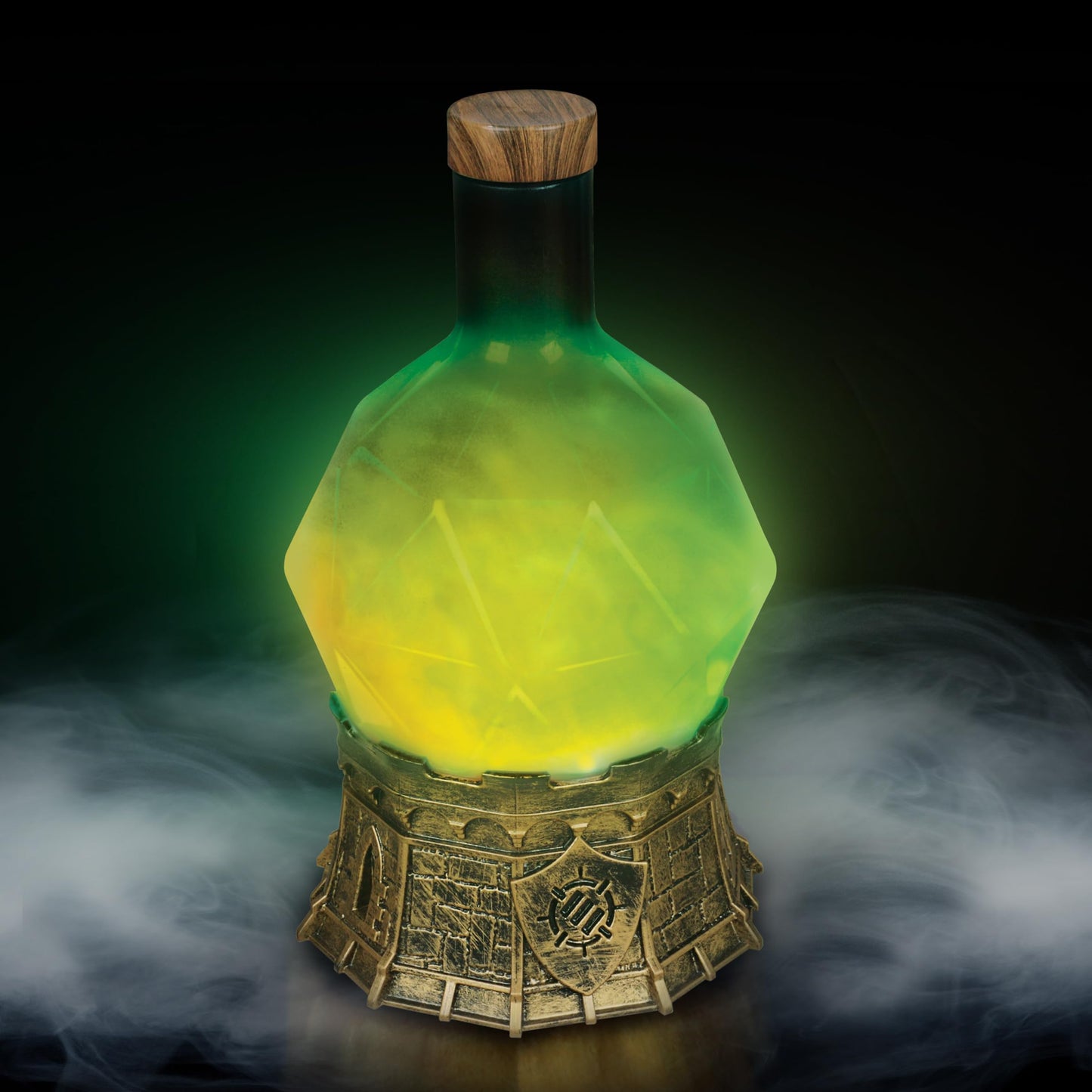 Enhance Gaming Sorcerer'S Potion Light With Swirling Mystical Brew - Potion Bottle Mood Light Prop For Tabletop Game Immersion,