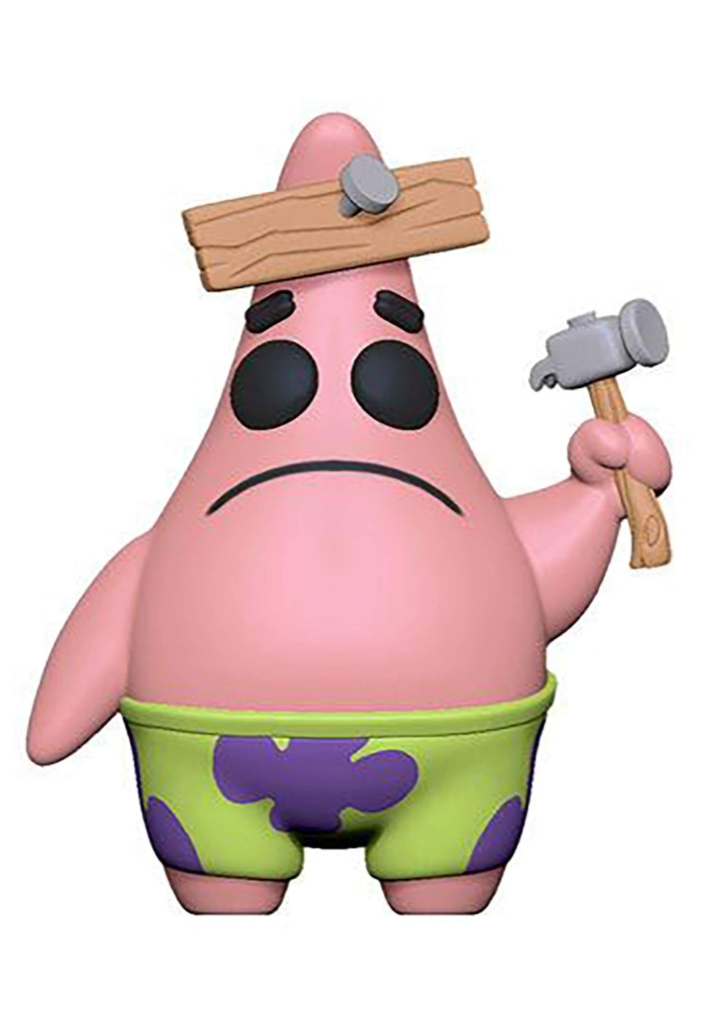 Funko Pop! Animation Patrick with Board, Standard Size, Multicolor, Vinyl, Model 39553