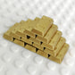 Sprite World Plating Gold Bars Sliver Bars Brick Blocks Toy Treasure Set For Mini Figures Compatible Major Brands