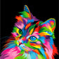 DIY Kitty Numbers Paint