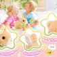 Tagitary Plush Toys Bunny Electronic Toy With Sounds,Wiggling Ears,Hopping,Twitching Mouth And Nose, Interactive Rabbit Toy For Kids With Leash,Easter Birthday Gift For Toddlers Kids