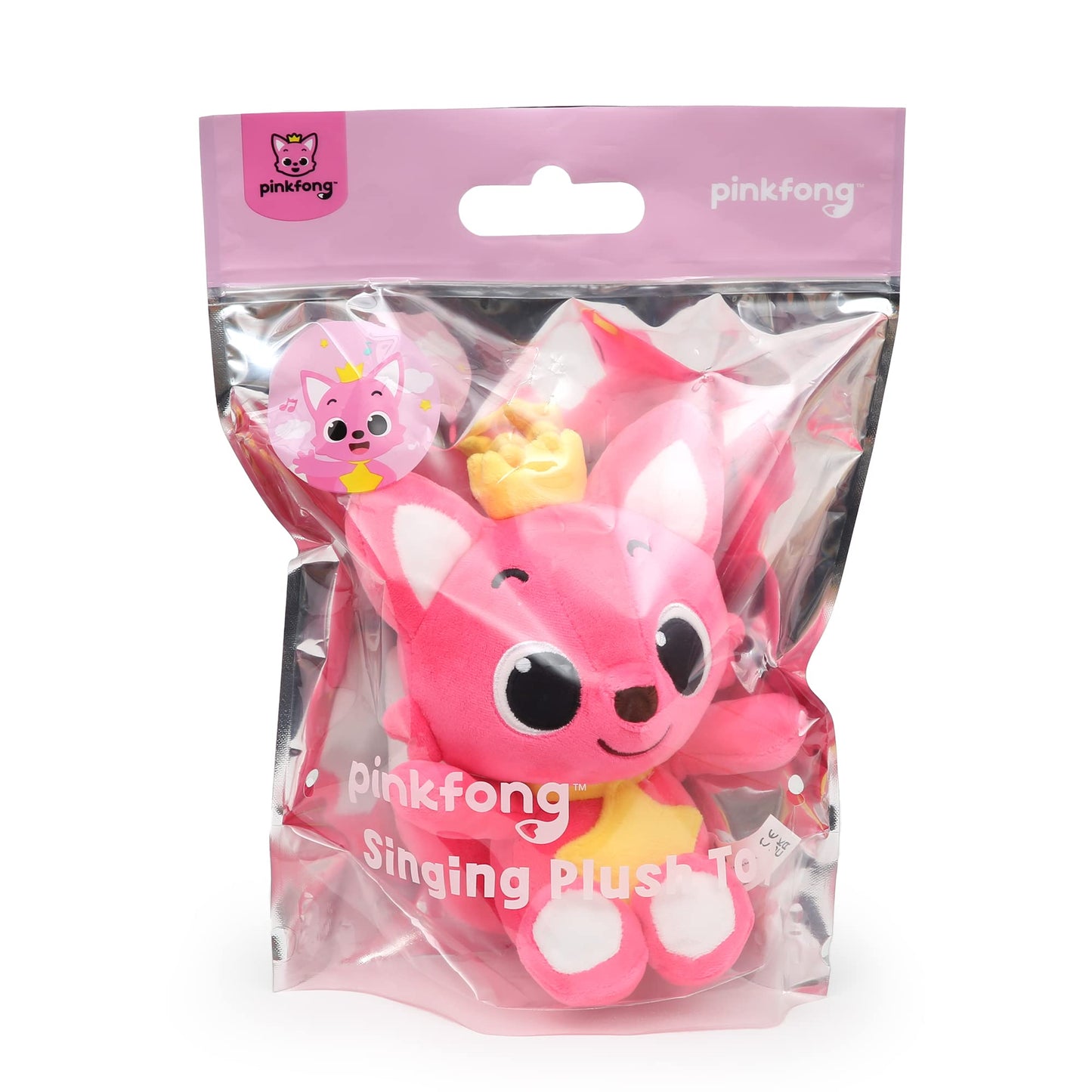 Pinkfong 11" Singing Plush Toy - Interactive Musical Stuffed Animal for Toddlers, Mint Color, Model PTNSD045