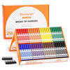 Shuttle Art 216 Pack Washable Markers, 8 Assorted Colors Broad Line Conical Tip Large Markers Bulk With A Box, Bonus Caps, Home Classroom School Supplies For Toddlers Kids Adults Students Teachers…