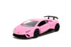 Jada Toys 1:32 Die-Cast Car - Pink Lamborghini Huracán Performante, Glossy Pink, Model 34661