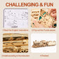 Rowood Model Cars To Build For Adults, 3D Wooden Puzzle For Teens, Scale Mechanical Model Train Building Kits - Prime Steam Express