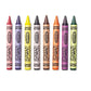 Crayola Crayons Jumbo 8Ct Peggable Tuck Box - Bin389