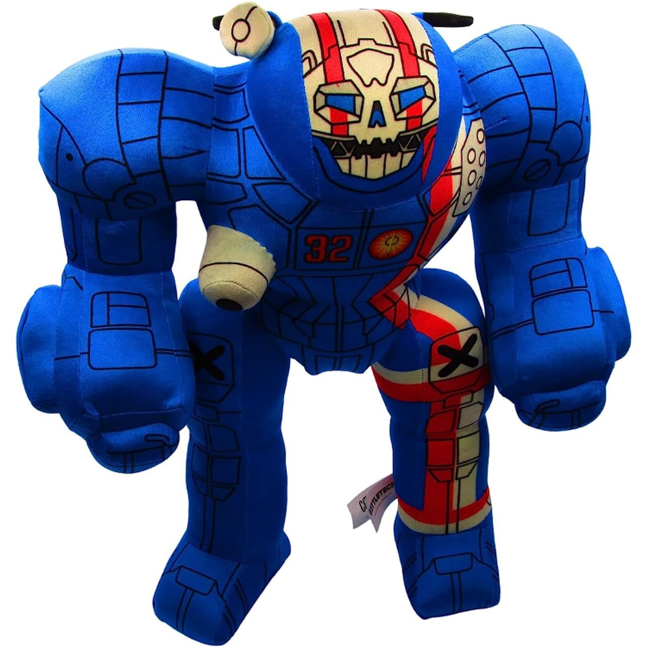 Catalyst Game Labs BattleTech PlushyTech Atlas - Royal Blue - Cotton - Model 230627 - House Davion