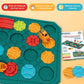 Stem Board Games Educational Learning Toys, Brain Teasers Puzzles Logical Road Builder, Montessori Preschool Birthdays Gifts For Kids Ages 3-8 Year Old, Super Large With 8 Boards
