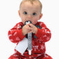 BIGSPINACH Silicone Remote Game Control Teething Toy for Babies 0-12 Months, Black
