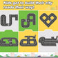 Magnetic Tiles City Road Set Kids Toys Sensory Games For 3 Year Old Boys And Girls, Magnetic Blocks For Kids Age 3-5 4-8 Classroom Must Haves Preschool Learning Outdoor Toys