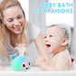 Gigilli Light Up Whale Bath Toys for Baby Boys 0-3 Years, Small, Blue - Fun Fountain for Kids 1-3, 6-12 Months, Safe Playtime