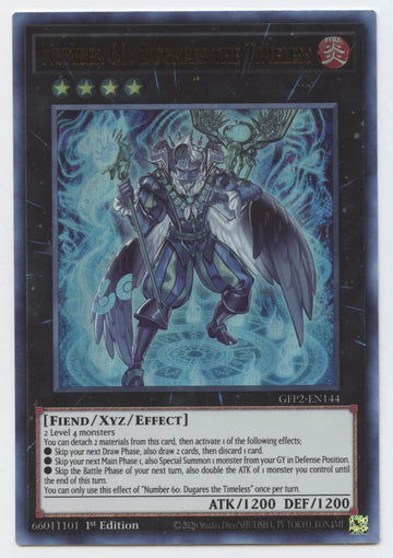 Number 60: Dugares The Timeless - Gfp2-En144 - Ultra Rare - 1St Edition