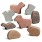Little Lands  Woodland, Set of 8 Stone Figures