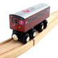 Muni Pals Munipals New York City Subway Wooden Railway (Nostalgia Series) Redbird 7 Train/Flushing Local–Child Safe And Tested Wood Toy Train