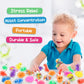 Mini Fidget Animal Squishy: 55Pcs Small Squishies Prizes, Party Favor Stress Balls Bulk, Dinosaur Sensory Squeeze Balls, Classro