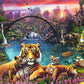 Ravensburger 3000 Piece Jigsaw Puzzle - Tigers in Paradise - 48 x 32 in. - Multicolor Cardboard - Model 16719