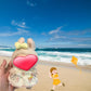17Cm Doll Clothes For Doll, Outfits Costumes Compatible With Dolls Keychain Accessories (Pin Rabbit)