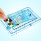 Skylety 5 Pcs Money Puzzle Box Gift Card Box Plastic Puzzle Card Holder Fun Maze Intellectual Pinball Machine Game for Teens and mature-themeds Birthday Party Favors(Blue)
