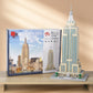Stmigaiblocks 3819Pcs New York Empire State Micro Building Blocks Set,Commemorative Architectural Model Building,Unique Choice F