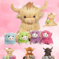 Valentines Day Stuffed Animals Plush Highland Cow Gifts For Kids - 5 Pcs Highland Cow Stuffed Animals With Babies Set, 14'' Momm