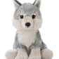 The Petting Zoo Grey Wolf Plush Stuffed Animal, 12 inches, Soft Plush Toy for Kids, Model 419013