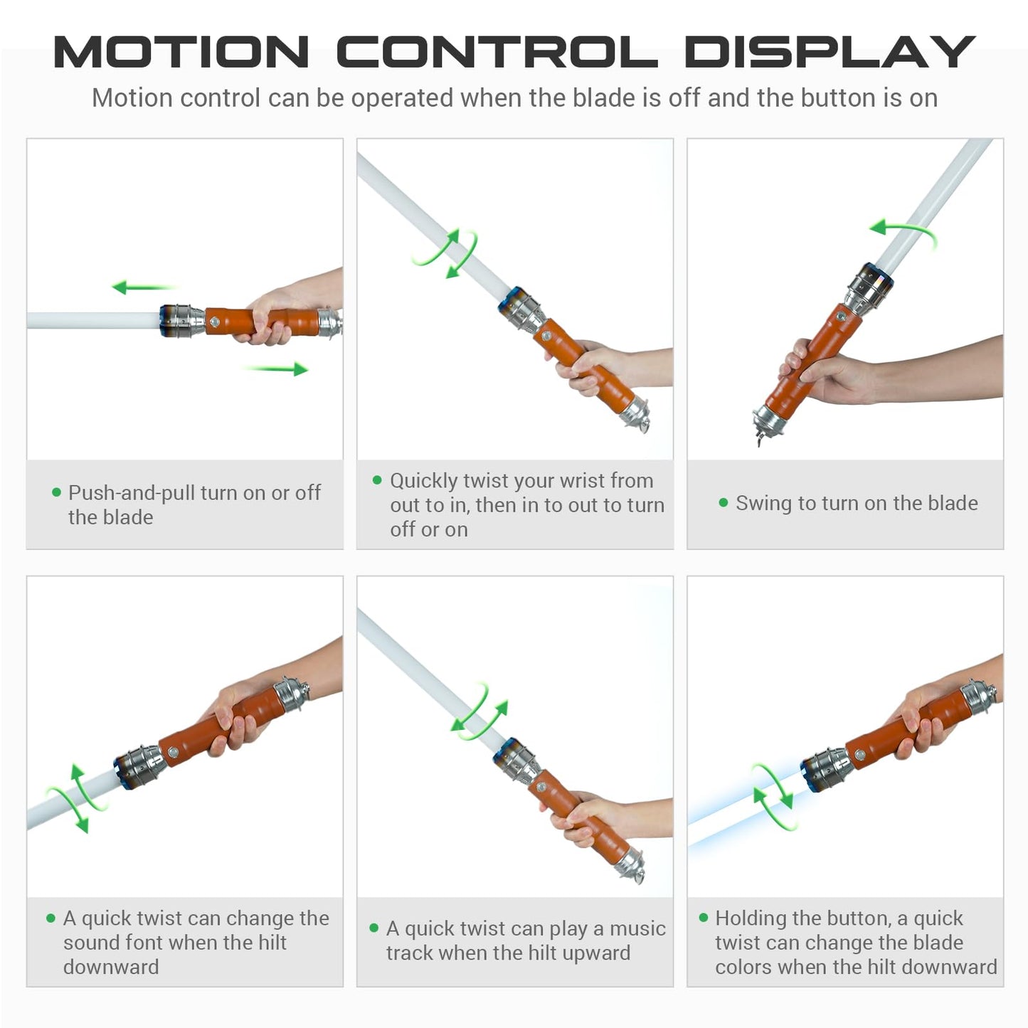 DAMIENSABER Upgrade Xenopixel 3.0 Light Saber, Sensitive 34 Sound Fonts Motion Control Light Sabers, Smooth Swing Dueling Light
