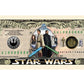 Limited Edition Star Wars Collectible Million Dollar Bill In Currency Holder
