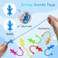 Sticky Hands Bulk 36PCS Kids Party Favors Lizard Shape Stretchy Sticky Hand Fidget Toys Kids Goodie Bag Stuffers Treasure Box To