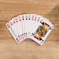 Caspari Chinese Wallpaper Playing Cards In Blue - 2 Decks Included