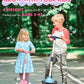 Mountalk Foldable Kids Scooter For Kids Ages 3-5/6-12 Years, 3 Wheels Scooter For Boys And Girls With Adjustable Heights And Led Wheels(Unicorn)