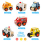 Dipalent 6Pcs Wooden Cars For Toddlers 1-3,Car Toys,Push And Go Vehicle,Kid Vehicle Toys,Hand Push Car Toys For 1+ Year Old,Montessori Toys