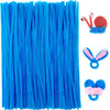 Praisebank Dark Blue Pipe Cleaners for Crafts (200pcs), 12 inch Long, Chenille Stems for Arts and Crafts.