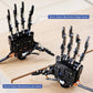 LewanSoul Robot Hand - Five Finger Bionic Mechanical Arm, Right Hand, Aluminum, Black with Servo Tester