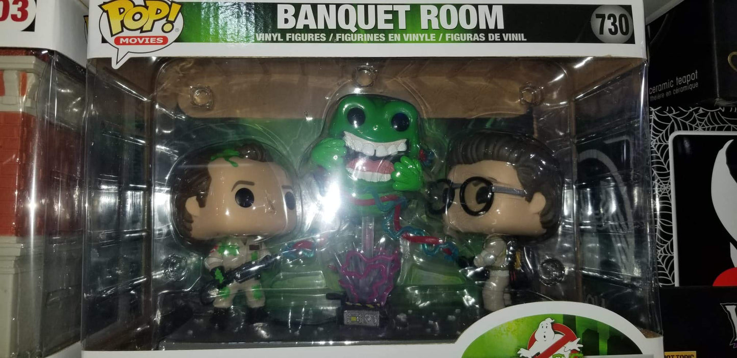 Funko Pop! Movie Moment Ghostbusters Banquet Room Multicolor Resin Figure Model 39504