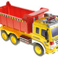 Friction Powered Dump Truck Toy With Lights And Sound