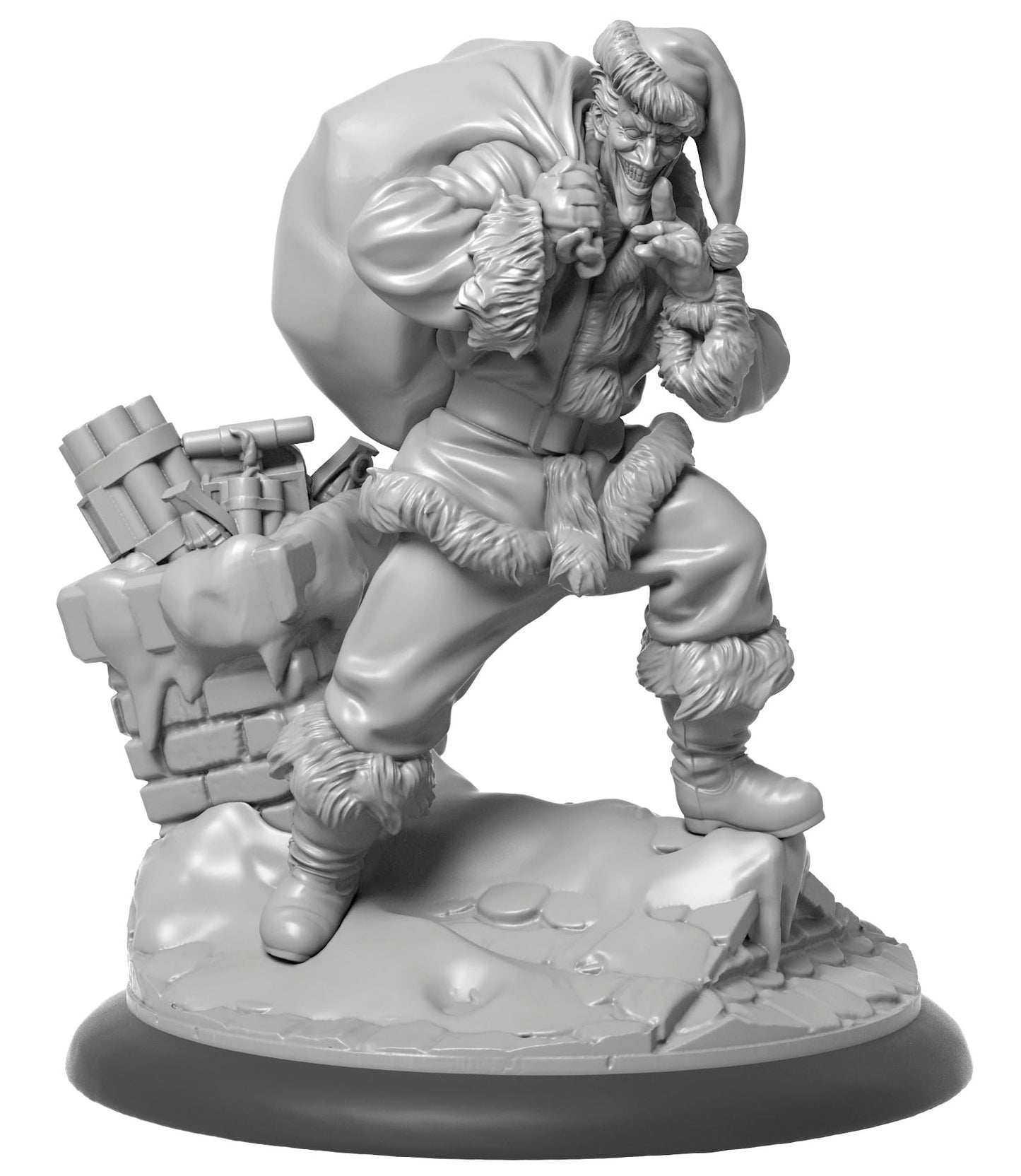 Knight Models - Batman Figure Game: Joker Christmas
