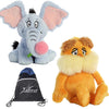 Aurora Dr Seuss 12'' Stuffed Animal Duo: Horton And The Lorax, With Cotton Giftbag