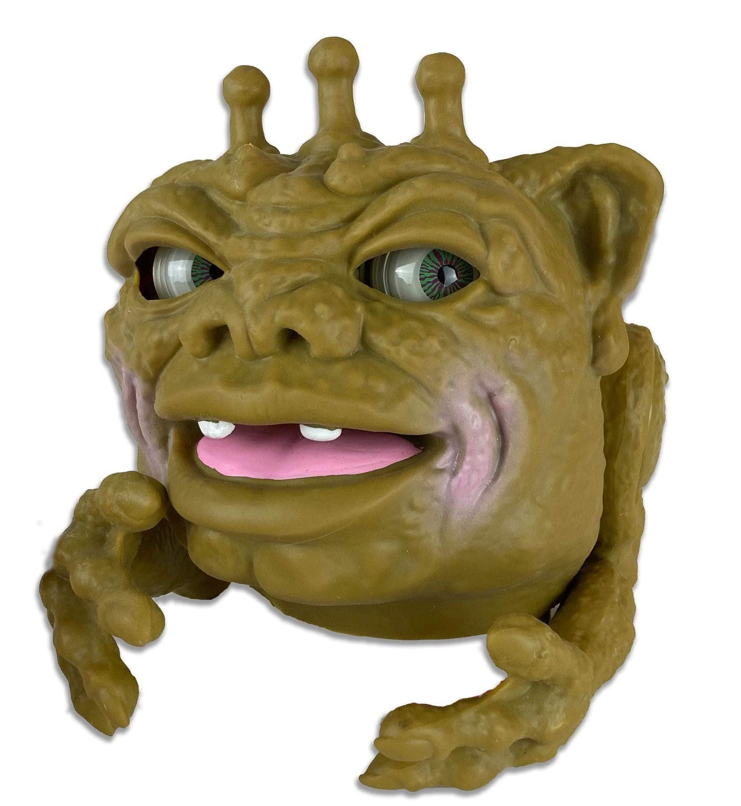 BOGLINS King Dwork 8” Collectible Figure - Green Foam, Movable Eyes & Mouth, Retro 80's Toy for Kids & Collectors, Model TAT10001