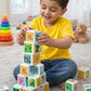 ABC Alphabet Blocks, 123 Number Cubes, 16 Learning Toy for Toddlers Kids