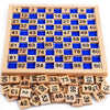 UMBWORLD Wooden Toys Hundred Board Montessori 1-100 Consecutive Numbers Educational Game Early Childhood Toy for Kids with Stora