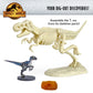 Jurassic World Dominion: Dinosaur Dig – Blue, T. Rex & Amber | Thames & Kosmos Stem Excavation Kit | Dig Out Prehistoric Treasures Custom Jurassic World Tools | Safe & Dust-Free | 2-Language (En/Fr)