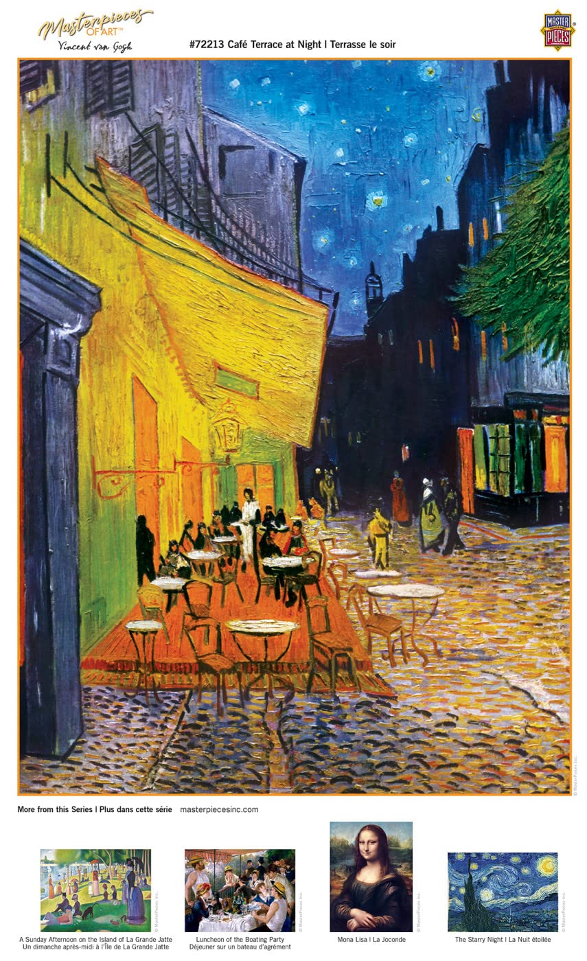 Cafe Terrace At Night 1000 Pc