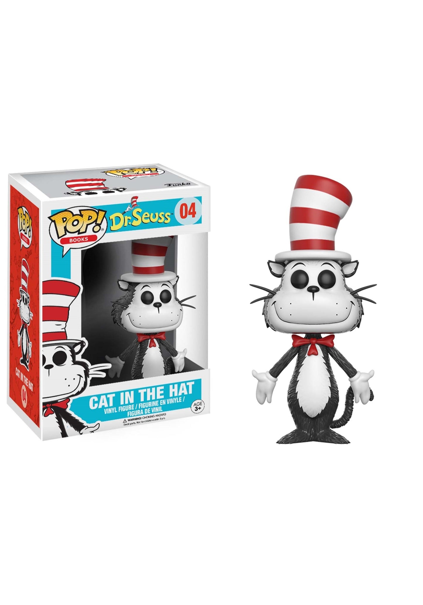 Funko Pop Books: Dr. Suess Cat In The Hat Toy Figure