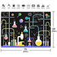 Fitumiw Chemical Science Birthday Party Backdrop 7x5ft Chemical Experiments Science Party Decorations Background for Kids Chemis