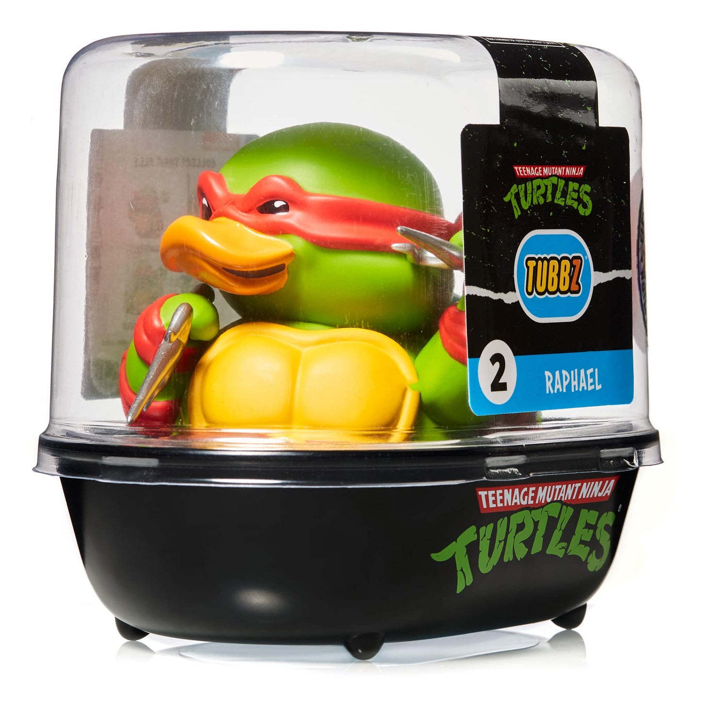 Tubbz First Edition Raphael Collectible Vinyl Rubber Duck Figure - Official Teenage Mutant Ninja Turtles Merchandise - Tv, Movies & Video Games