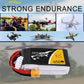 TATTU 650mAh 4S1P 75C 14.8V Lipo Battery with XT30 Plug(2 Pcs)