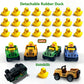 Yatics 24 Pack Movable Rubber Ducks For Jeep Ducking, Pull Back Duck For Jeep Ducking, 2.9 Inch Suitable Size, Unique Rubber Duc