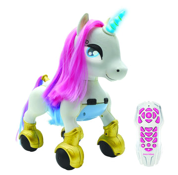 Lexibook Power Unicorn   - My First Smart Unicorn to Train, programmable with Remote Control, Training and Gesture Control Funct