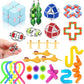 Magformers Build Up 50 Piece Set - Magnetic Tiles Building Blocks, Educational Kit, Stem Toy Set - Magnetic Building Tiles For Kids To Develop Problem-Solving Abilities And Shape Recognition
