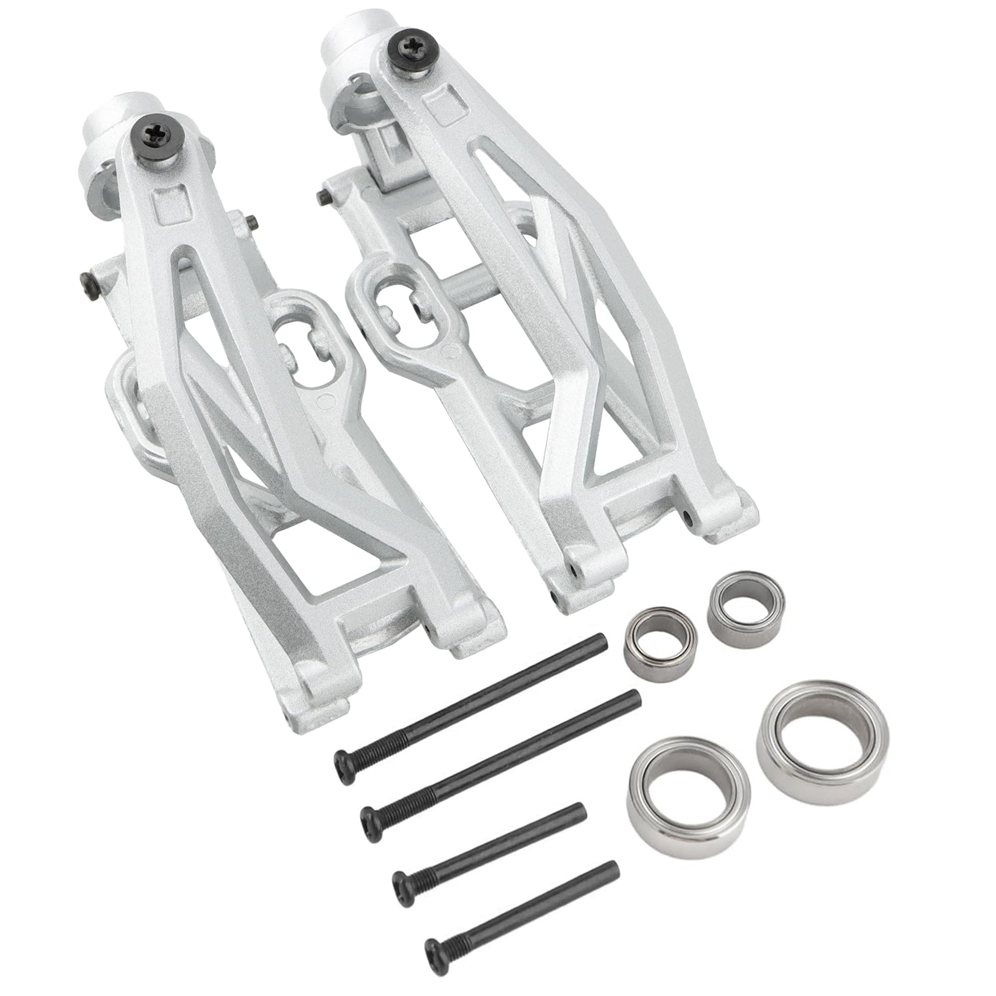 GDOOL Upgraded Metal C12007 Upper Arm & C12009 Rear Rocker Arm & C12010 Rear Steering Hub Spare Parts for 1:10 X07 X08 F10 X05 F